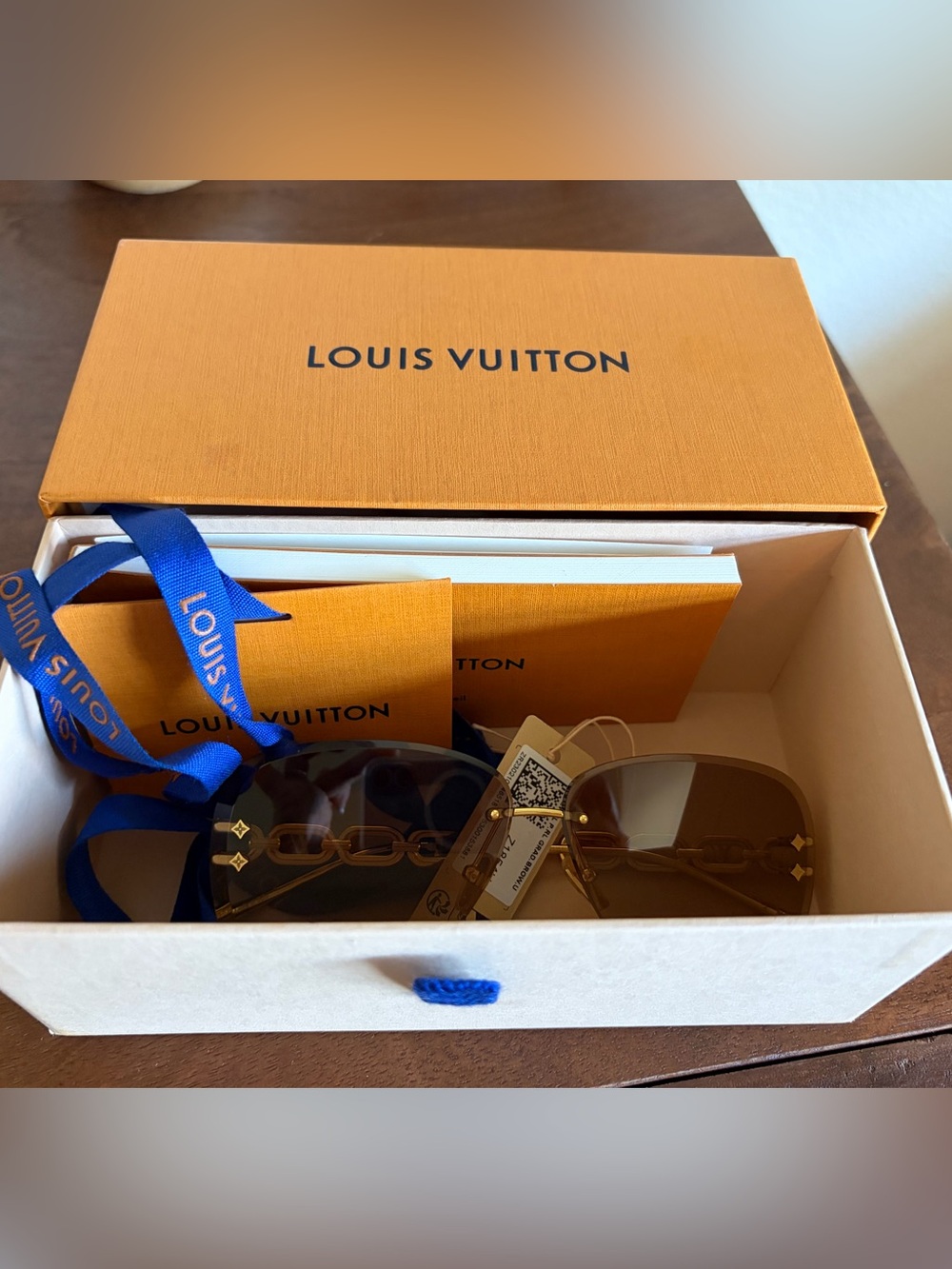 Louis Vuitton Jewel Pilot Sunglasses - Gradient Brown